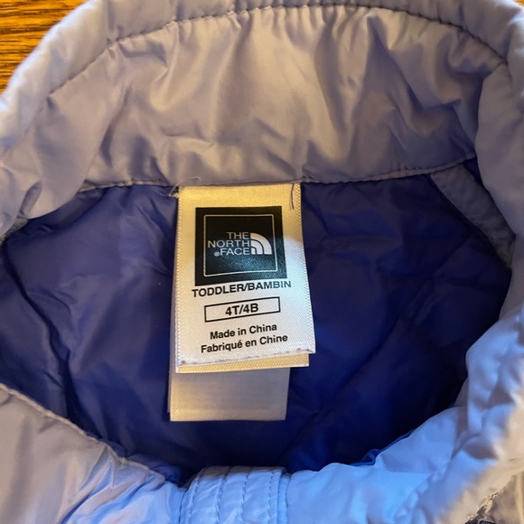4T Periwinkle North Face Jacket - Picture 2 of 3